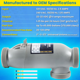 E-cowlboy PureLink 3-port salt cell enables efficient chlorine production.
