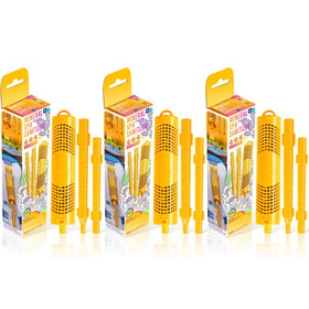 E-cowlboy spa mineral sticks 3-pack in yellow for universal compatibility.