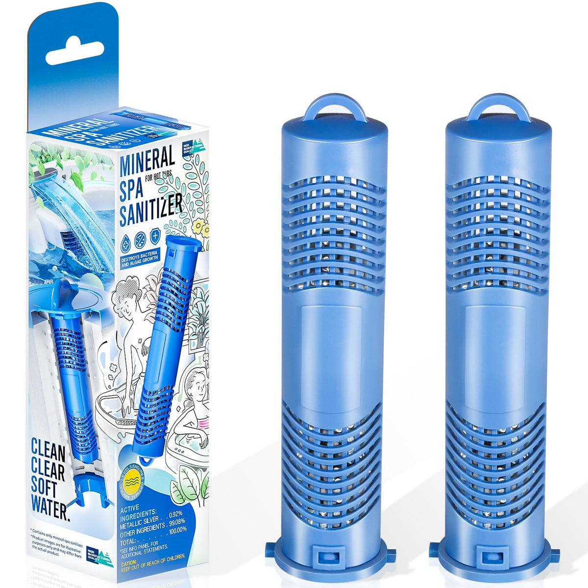E-cowlboy replacement spa-stick 2890-185 for reliable Jacuzzi filtration.