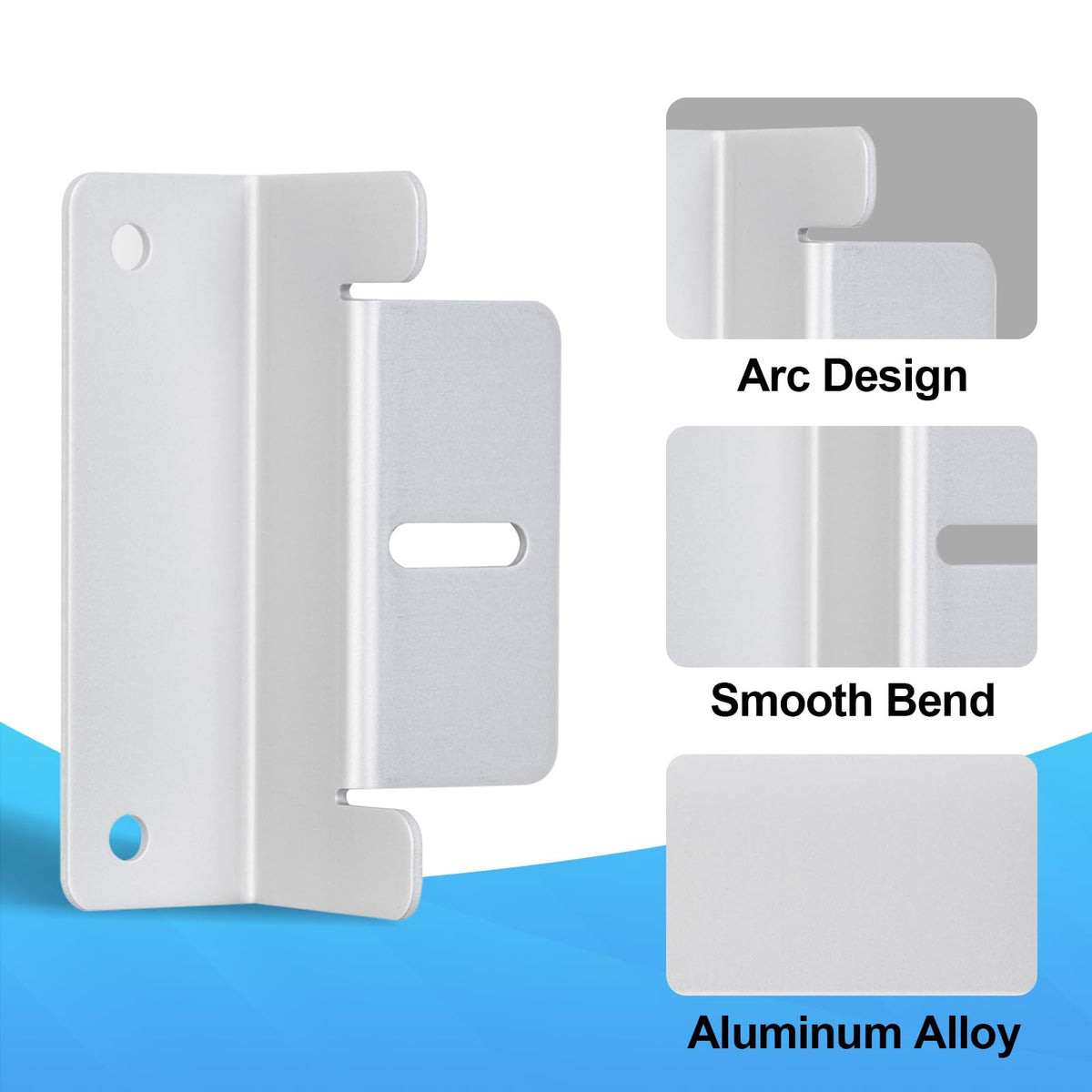 ECO-WORTHY panel mount on roof highlights easy removal with loosened screws.