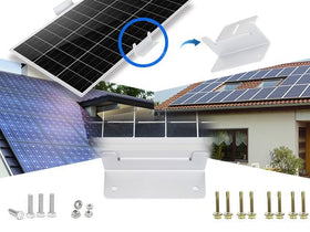 ECO-WORTHY two-sets-of-four units pack for off-grid solar projects.