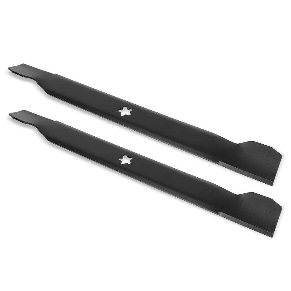 Ecreban 138971 mower blades compatible with 42-inch decks for versatile lawn care.