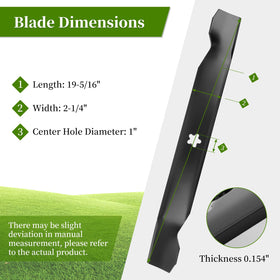 Ecreban 193957 high lift blade edge close-up showing sharp precision.