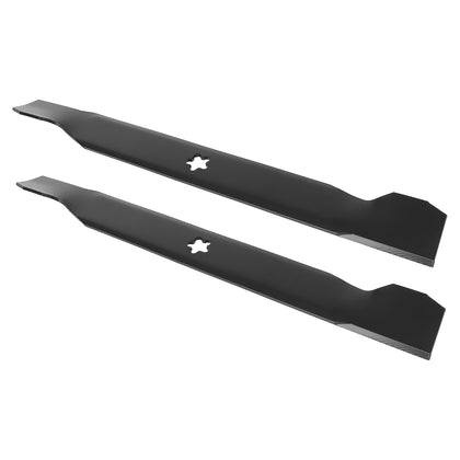 Ecreban 193957 mower blades front view for clean, even lawn cuts.