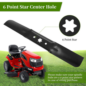 Ecreban 942-05056A blade with 6-point star hub ensures stable mounting.