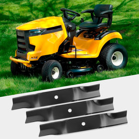 Ecreban Cub Cadet 54-inch mower blade in action delivering clean, even cuts.