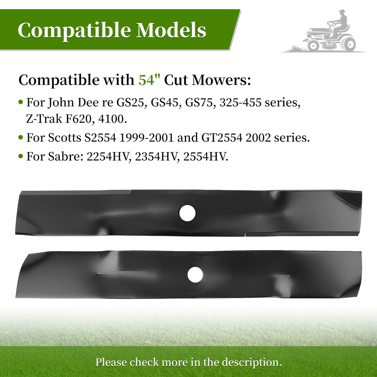 Ecreban M115496 center hole 13/16 inch enables quick secure mounting.