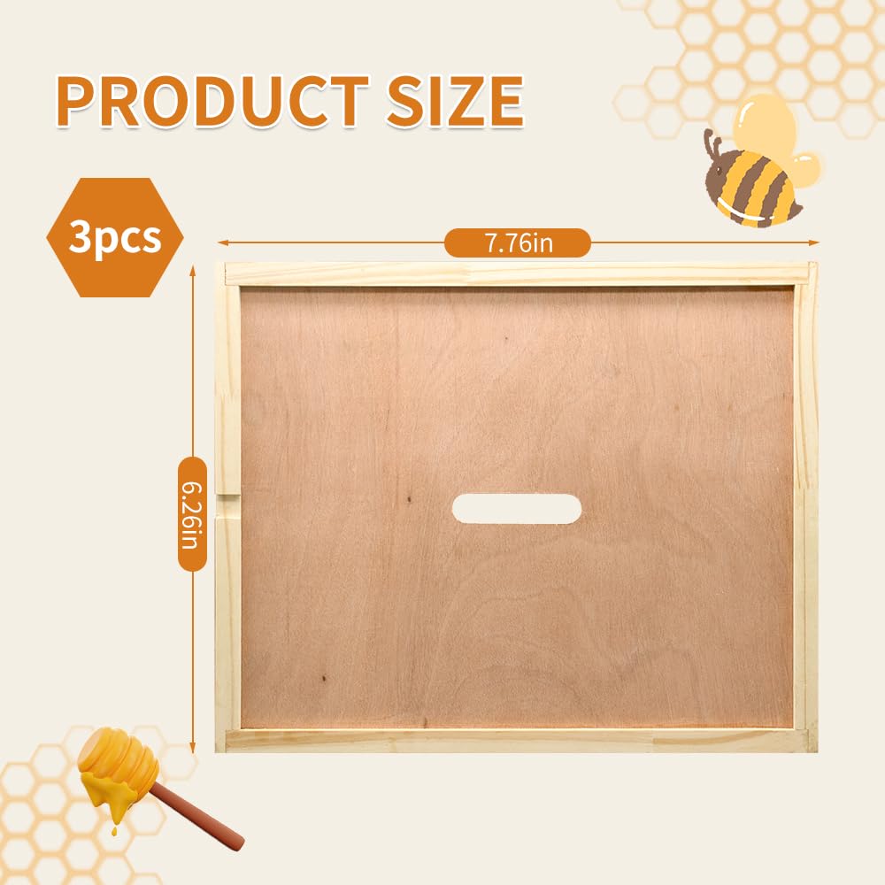 ECRIZA beehive inner cover highlights premium wood construction for durability