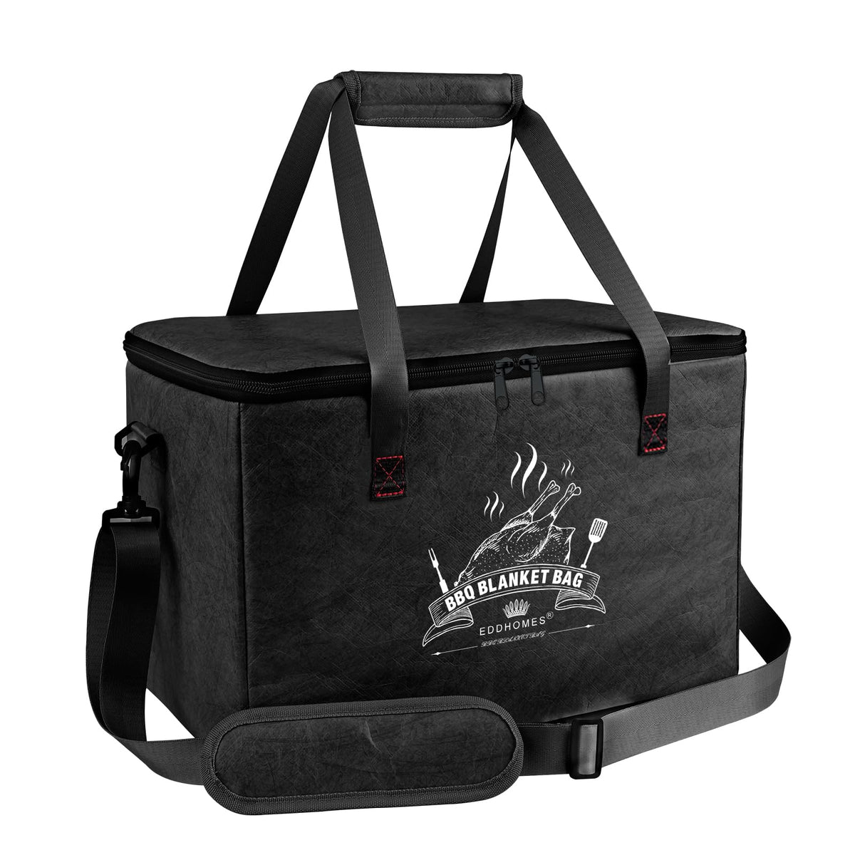 EddHomes BBQ Blanket with large capacity allows resting multiple meats at once after smoking.
