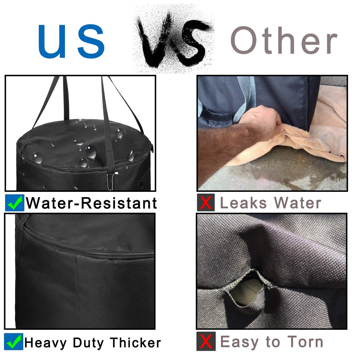 EddHomes carrying bag fits Outland Firebowl 863 and 864 for portable use.
