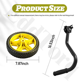 EddTorq GNA410 durable wheel features for long-lasting generator mobility.