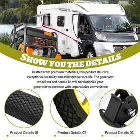 EddTorq GNA410 ergonomic handle enhances comfortable shifting of your unit.