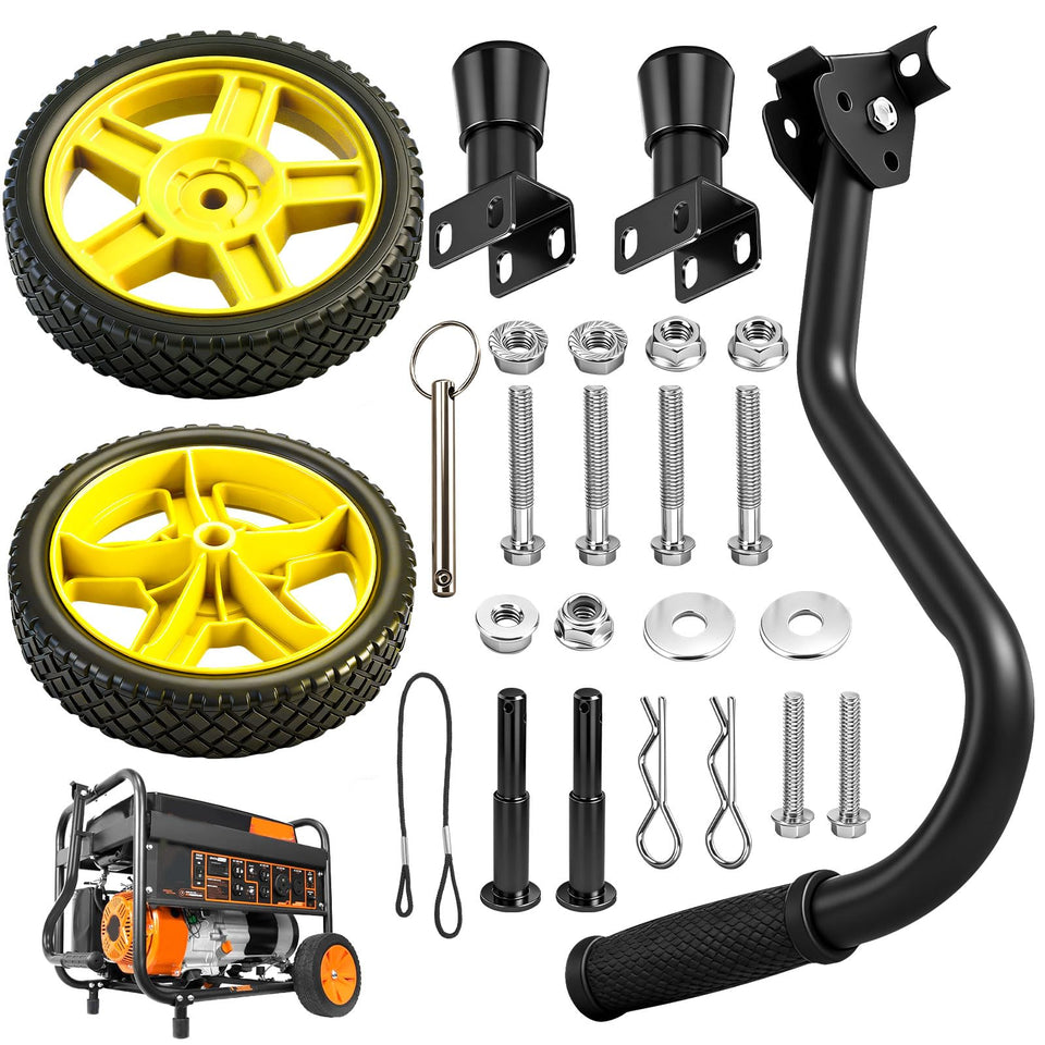 EddTorq GNA410 wheel and handle kit for easy generator transport and setup.