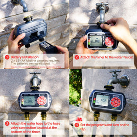 Eden 93412 adjustable cycle length from 1 minute to 6 hours