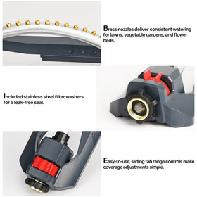 Eden 96217 heavy weighted base adds stability under pressure
