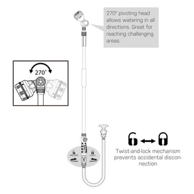 Eden Pro Metal quick-connect starter set for easy tool changes.