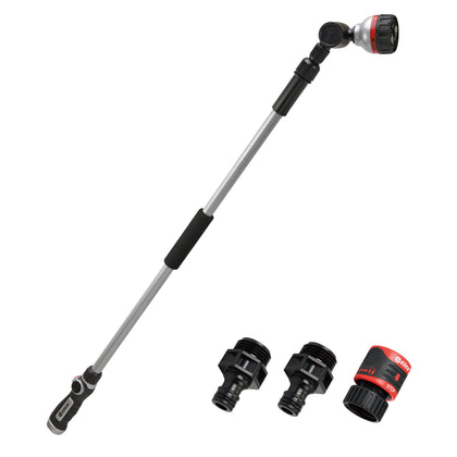 Eden Pro Metal six-pattern turbo extension wand for versatile garden watering.