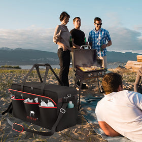 EDIBIN waterproof PVC-coated material shields your griddle from the elements