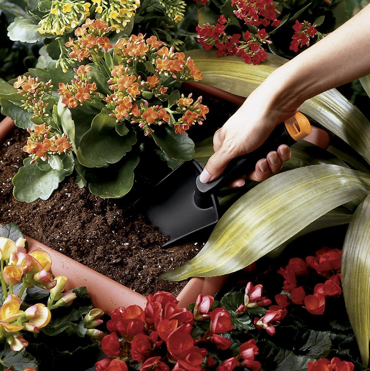 Edward Tools transplanter and cultivator in fiber composite, lightweight yet durable