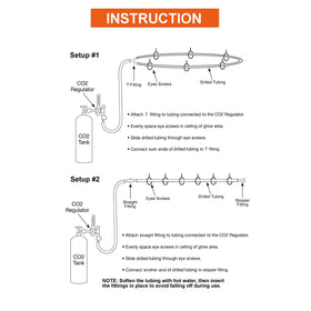 EDYCARX eye screws and nylon ties for secure mounting