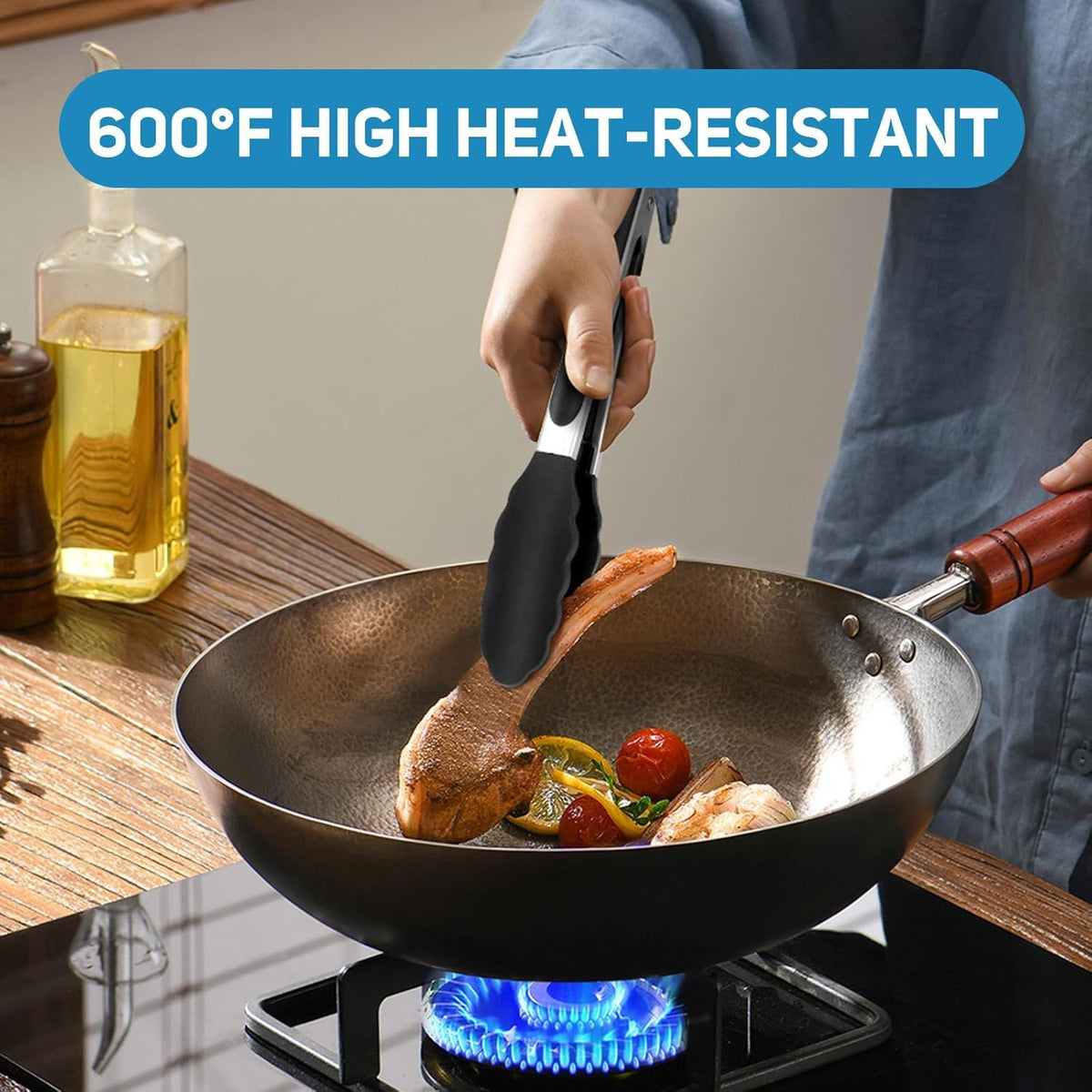 EEKEDO dishwasher-safe design ensures easy cleanup after cooking