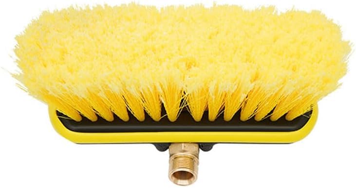 EEoiiy telescoping wand brush head attachment reaching high windows with spray