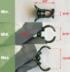 EESC2Y clips help small to mid-size plants stay neatly arranged.