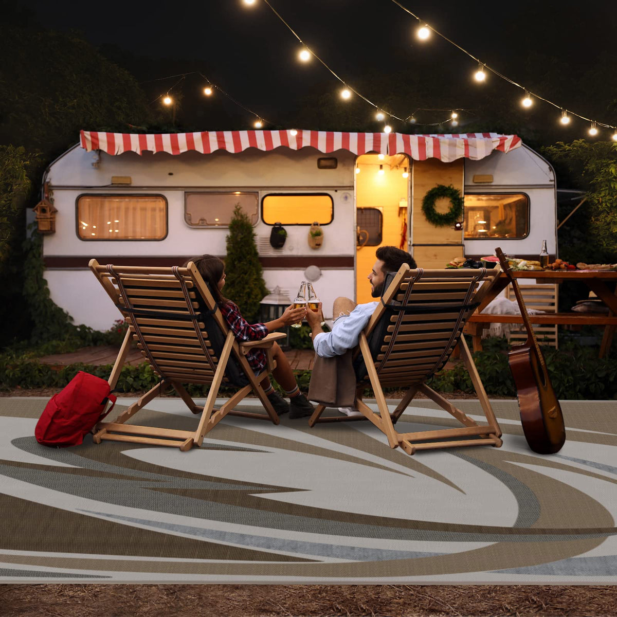 EEZ RV BWW mats suited for park, camping, and RV setups.
