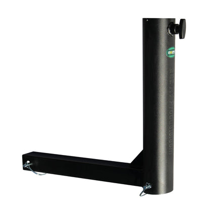 EEZ RV hitch-mount Starlink pole holder secures poles for road trips
