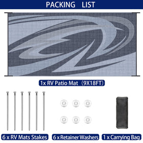 EEZ RV Products virgin polypropylene with UV stabilizer resists sun fading