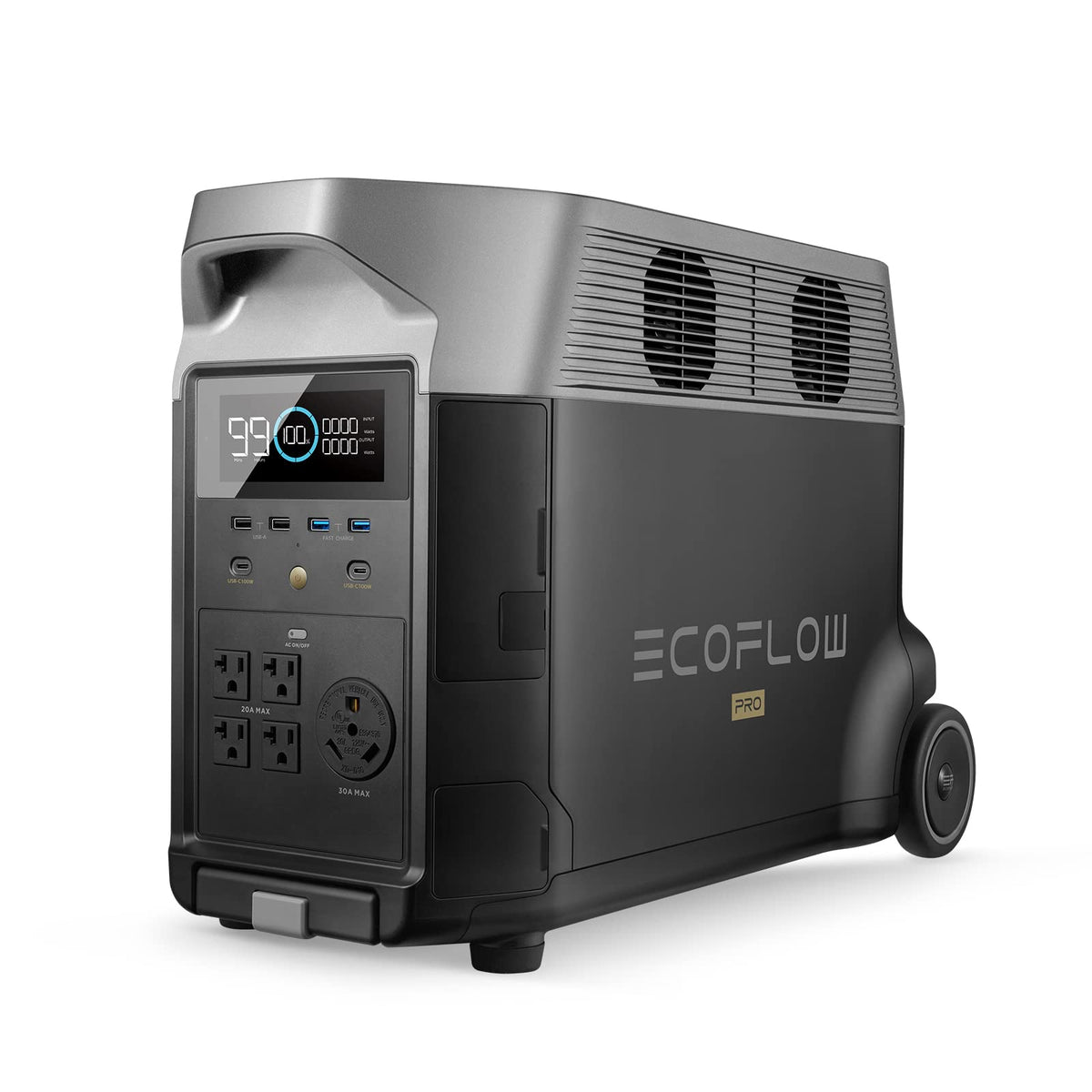 EF ECOFLOW Delta Pro 3600Wh capacity for reliable home backup.