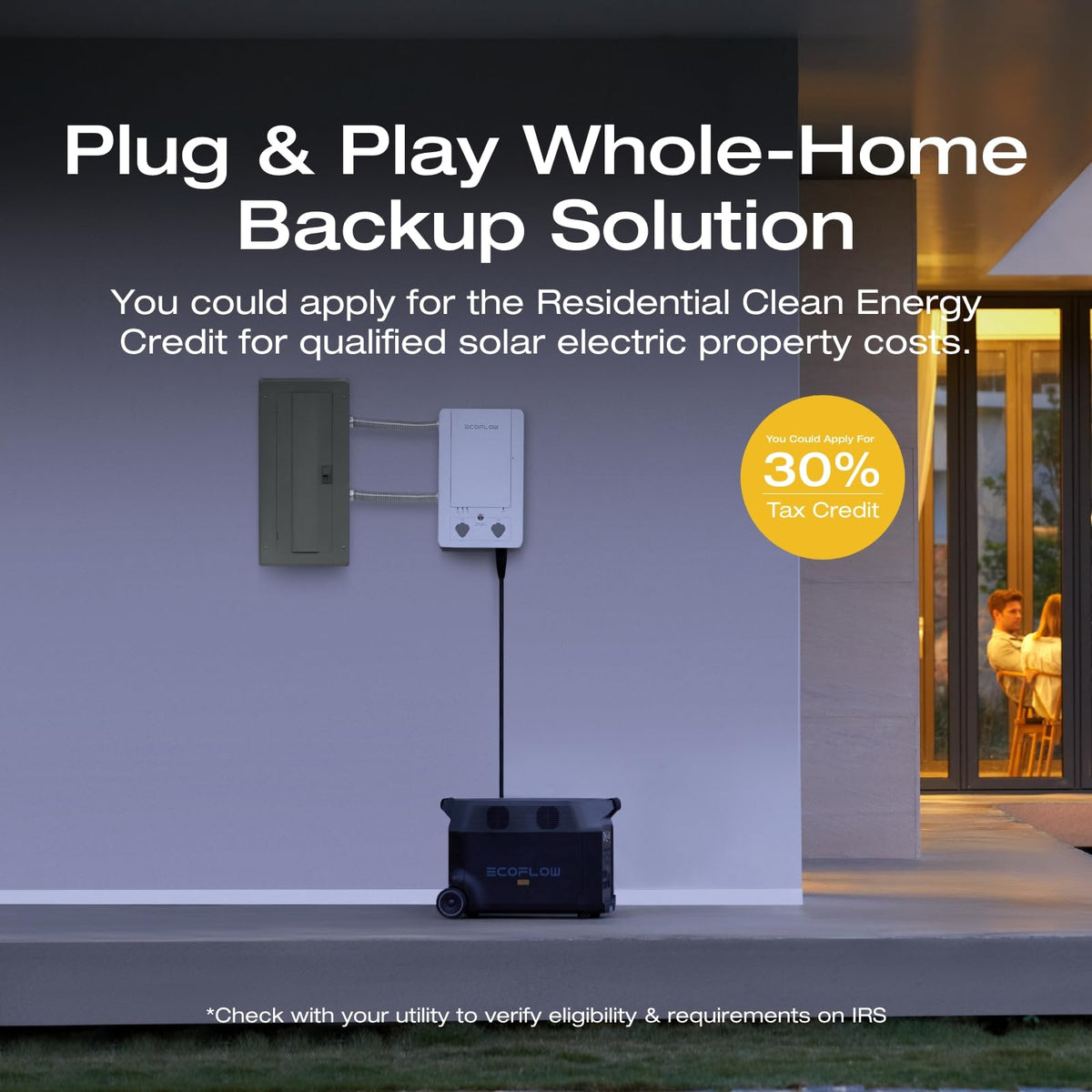 EF ECOFLOW Delta Pro with 15 ports enabling simultaneous charging.