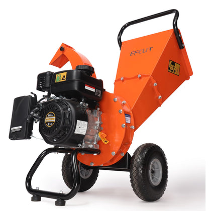 EFCUT C30 LITE cutting rotor view for efficient wood chipping.