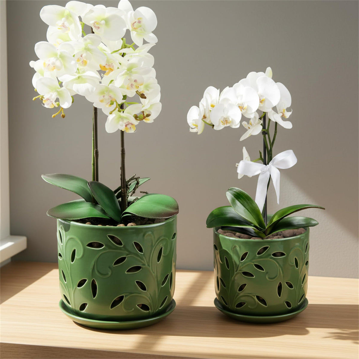 EFISPSS durable ceramic plant pot built for long-lasting orchid care