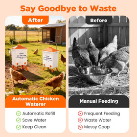 Eggluuz easy top-fill access for quick, hygienic refills
