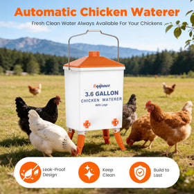 Eggluuz water nipples with anti-leak design for reliable water delivery