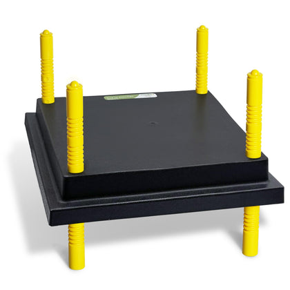 Eggluuz chick brooder plate provides safe warmth for chicks.