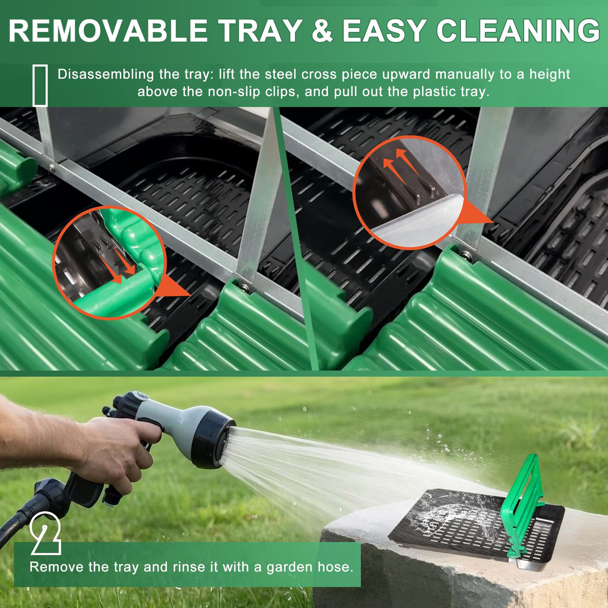 Eggluuz ventilation holes ensure airy, dry nesting space.