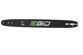 EGO Power+ AG1800 18-inch guide bar mounted on CS1800 for precise cuts.