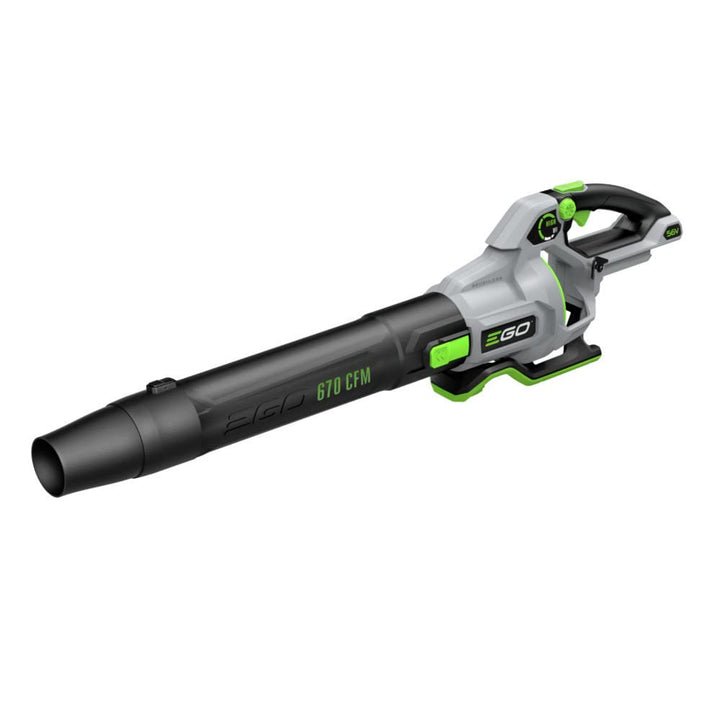 EGO Power+ LB6700 with turbine technology clears leaves efficiently