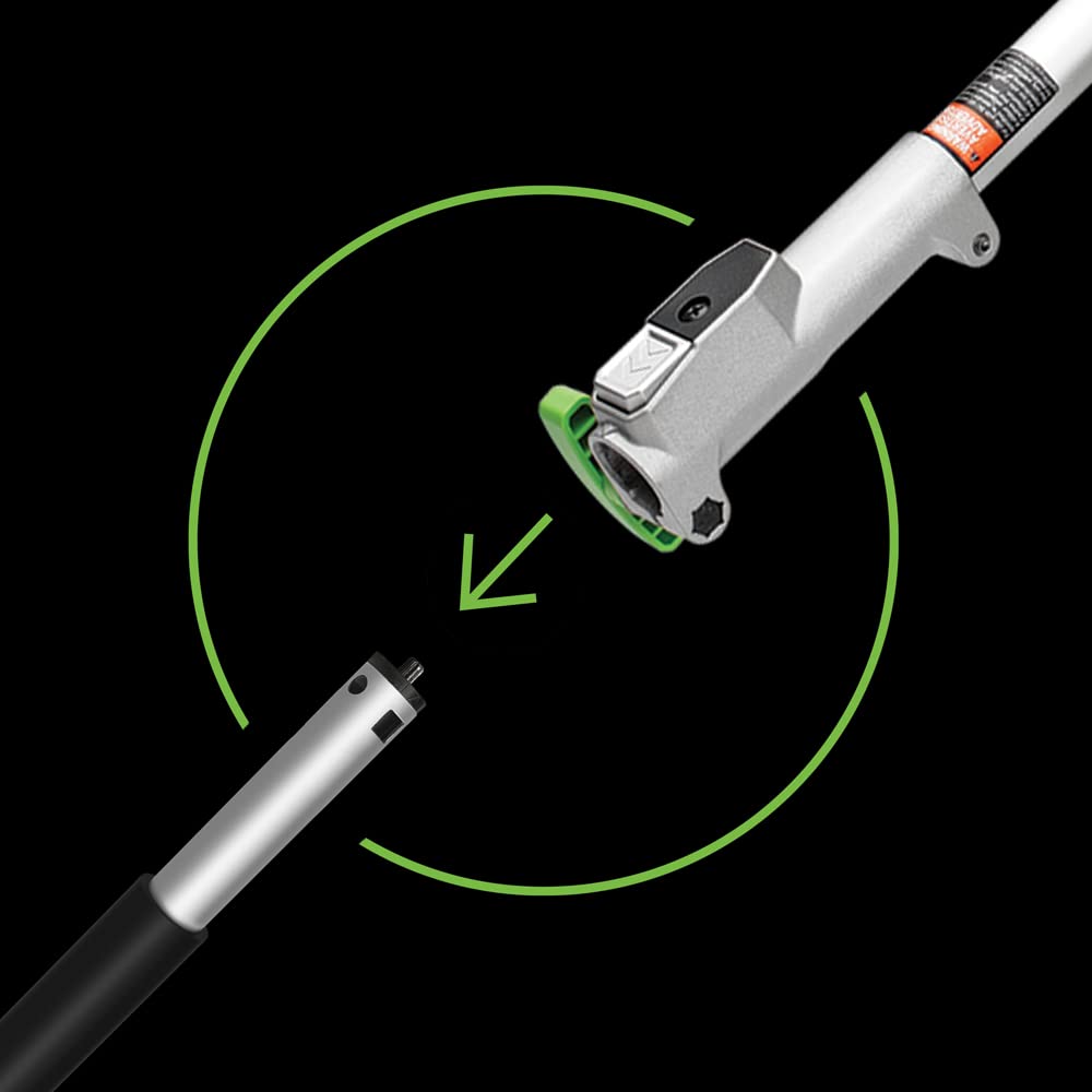 EGO Power+ SSA1200 adjustable front handle for ergonomic grip.