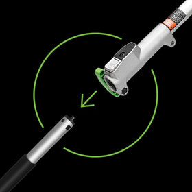 EGO Power+ SSA1200 adjustable front handle for ergonomic grip.