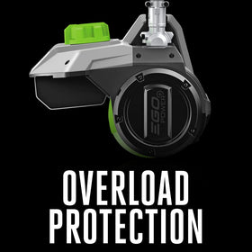 EGO Power+ SSA1200 shown against IPX4 weather-resistant housing for winter use.