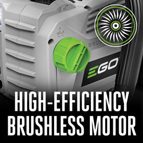 EGO Power+ CS1803 cordless operation delivers fumes-free outdoor cutting