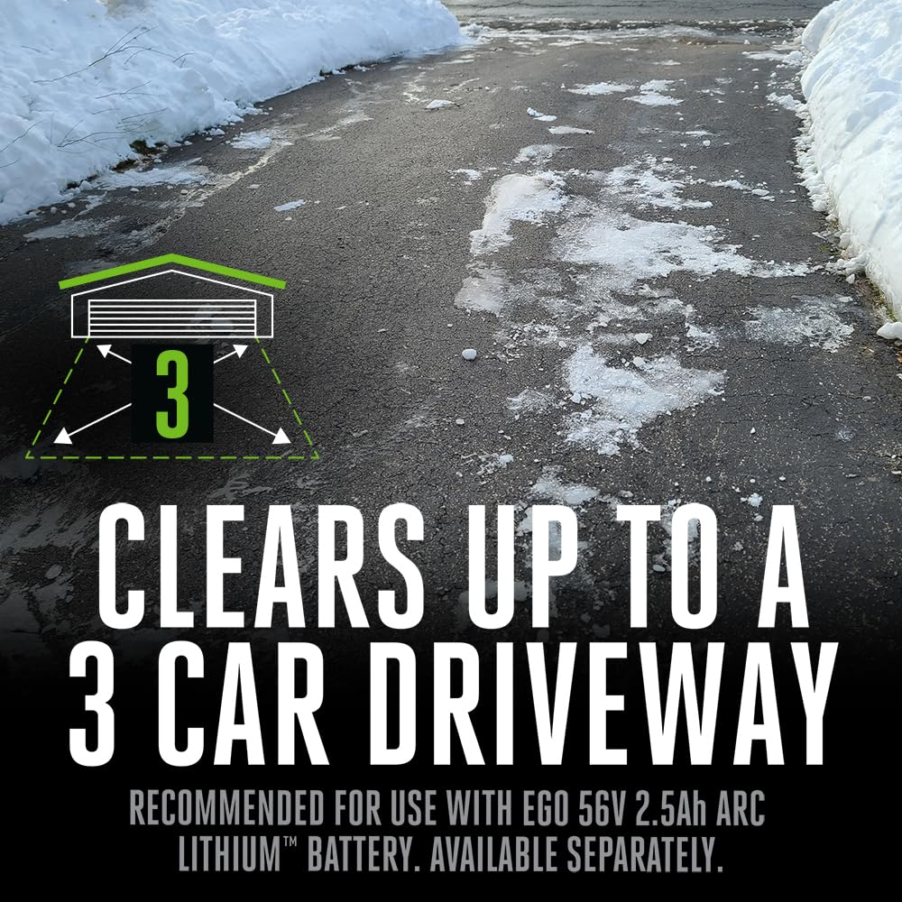 IPX4 weather resistance keeps the shovel ready in diverse conditions.