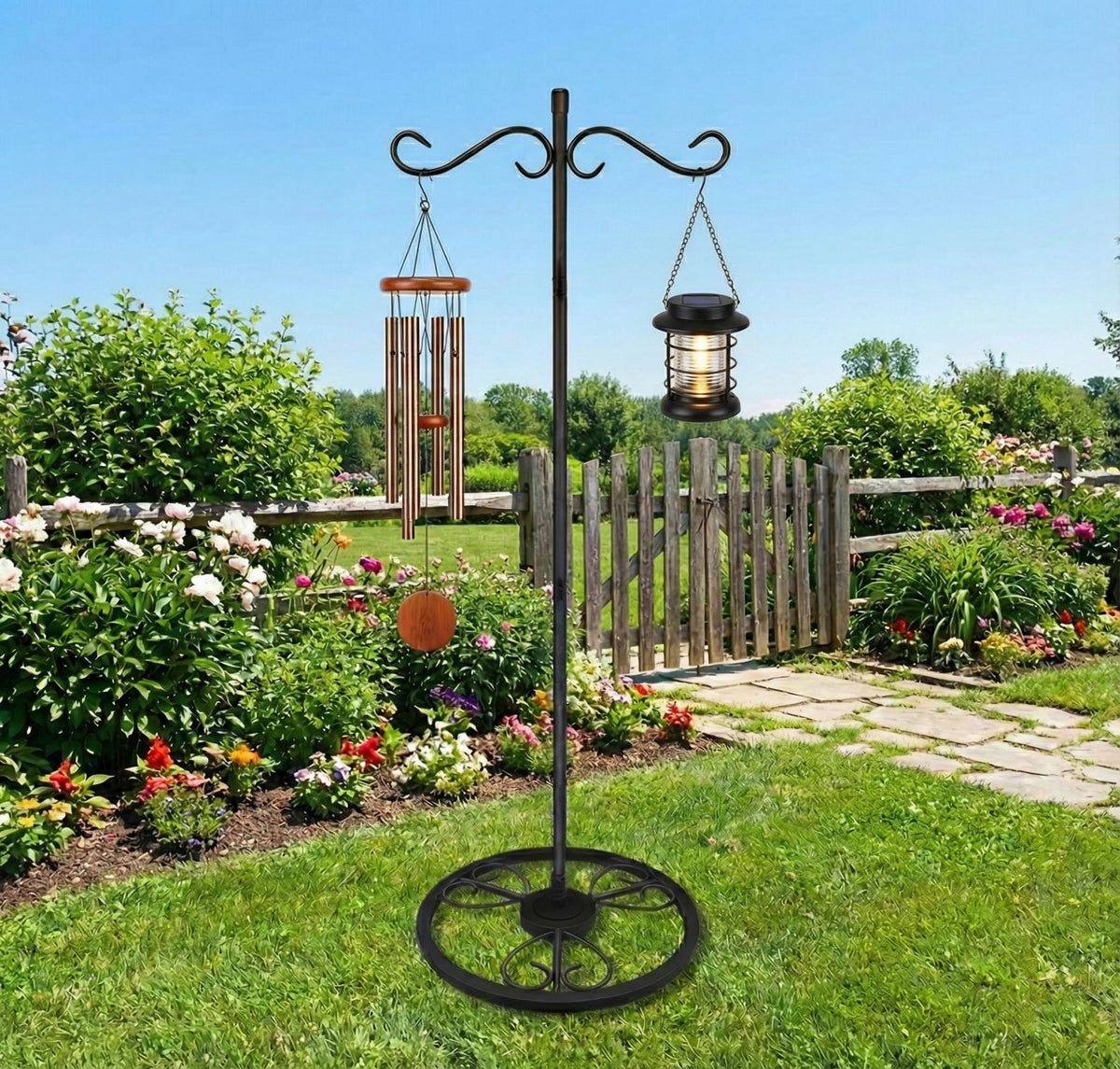 EGOMYRON sturdy indoor-outdoor garden decor stand for entryways and balconies
