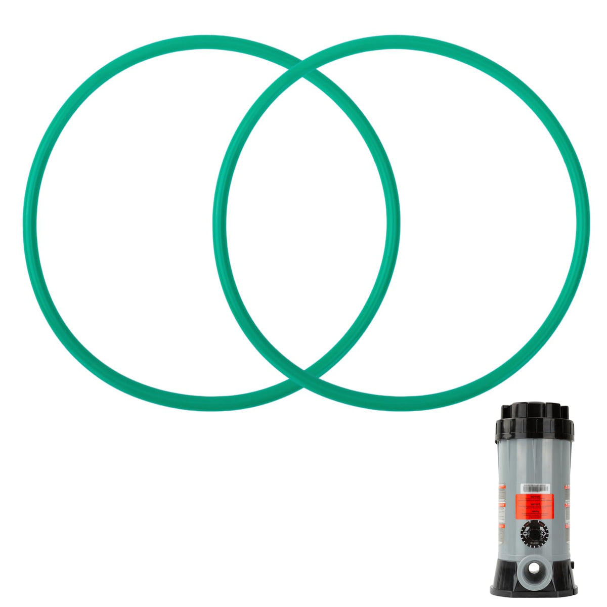 Eiahonen CLX200K O-Ring pack demonstrating chlorine resistance.