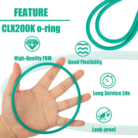 No-tools installation by Eiahonen CLX200K O-Ring for easy replacement.