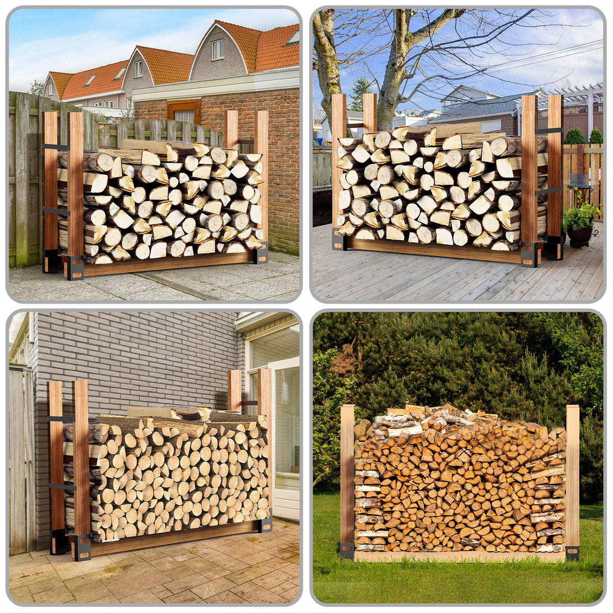 Eibikdi modular brackets stacked neatly illustrate scalable length options.