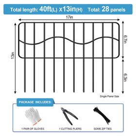 Eibikdi panel 17x13-inch keeps small pets in and pests out.